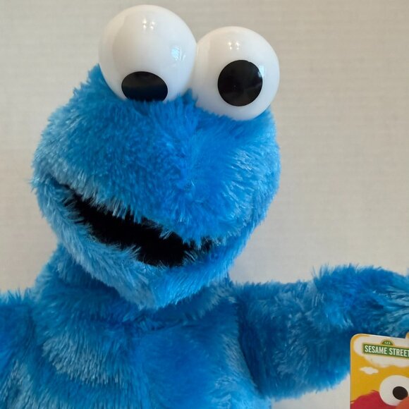 SESAME STREET Cookie Monster‎ Large 21” Plush Toy (BRAND-NEW W/TAGS) - Picture 2 of 7
